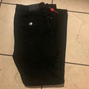 True religion black jeans